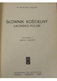 Słownik kościelny łacińsko polski