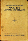 Atala Rene ostatni z Abenserażów 1920 r.