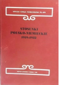 Stosunki polsko niemieckie 1919  1932