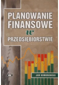 Planowanie finansowe w przedsiębiorstwie