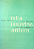 Folia historiae artium Tom XII
