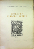 Biuletyn historii sztuki nr 3  /  4 Rok XV