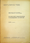 Stateczność pojedynczych fundamentów słupowych
