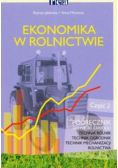 Ekonomika w rolnictwie 2: Podręcznik do nauki zawodu