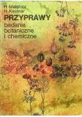 Przyprawy badania botaniczne i chemiczne