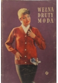 Wełna druty moda