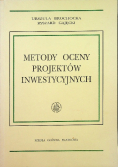 Metody oceny projektów inwestycyjnych
