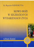 Słowo Boże w szczególnych wydarzeniach życia