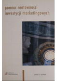 Pomiar rentowności inwestycji marketingowych