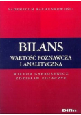 Bilans Wartość poznawcza i analityczna