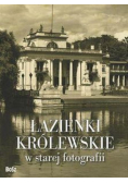 Łazienki Królewskie w starej fotografii
