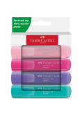 Zakreślacz pastelowy 4 kolory FABER CASTELL