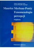 Fenomenologia percepcji