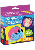 Gra Połącz Połówki Kotki
