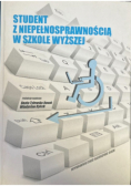 Student z niepełnosprawnością w szkole wyższej