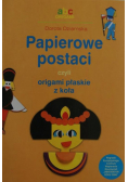 Papierowe postaci czyli origami płaskie z koła