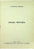 Ofiara przyjęta