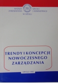 Trendy i koncepcje nowoczesnego zarządzania