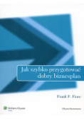 Jak szybko przygotować dobry biznesplan