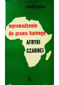 Wprowadzenie do prawa karnego Afryki Czarnej