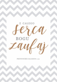 Notatnik A5 - Z całego serca Bogu zaufaj