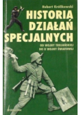 Historia działań specjalnych Od wojny Trojańskiej do II wojny światowej