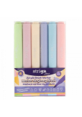 Marker akrylowy z końcówką Brush 6kol STRIGO
