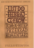 List do Hebrajczyków