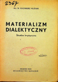 Materializm dialektyczny 1948 r.