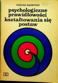 Psychologiczne prawidłowości kształtowania się podstaw