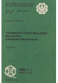 Termowytrzymałość maszyn przepływowych