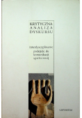 Krytyczna analiza dyskursu