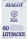 Zeszyty literackie Nr 60