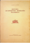 Historia architektury renesansu włoskiego