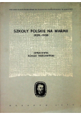 Szkoły polskie na Warmii 1929