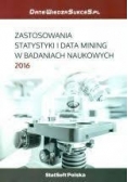 Zastosowania statystyki i data mining w badaniach naukowych