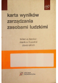 Karta wyników zarządzania zasobami ludzkimi