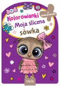 Moja śliczna sówka. Kolorowanka z wykrojnikiem