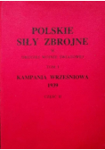 Polskie Siły Zbrojne w drugiej wojnie światowej Tom 1 Część 2