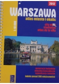 Warszawa Atlas miasta i okolic