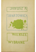 Ihnatowicz Wiersze wybrane