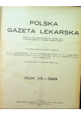 Polska gazeta lekarska Rok VII 1929 r.