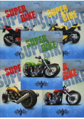 Zeszyt A5 Top-2000 w kratkę 16 kartek Super bike 20 sztuk mix