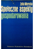 Społeczne aspekty gospodarowania