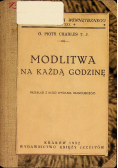 Modlitwa na każdą godzinę 1931 r.