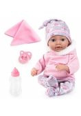 Lalka Reborn Baby 38cm z akcesoriami