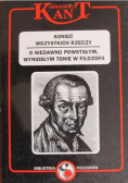 Koniec wszystkich rzeczy O niedawno powstałym wyniosłym tonie w filozofii