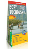 Bory Tucholskie, Kaszuby, Kociewie laminowana mapa turystyczna 1:150 000
