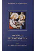 Adoracja eucharystyczna w intencji uświęcenia kapłanów oraz duchowe macierzyństwo