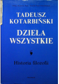 Dzieła wszystkie.Historia filozofii